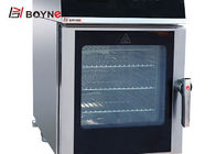 4 Trays Rational Combi Oven Injection Type Electric Digital Controller Save labor costs, one person can control multiple