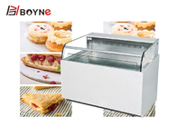 One Side Opened Single Layer Cake Display Chiller For Restaurant